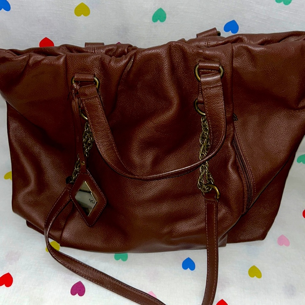 Rachel zoe large leather bag